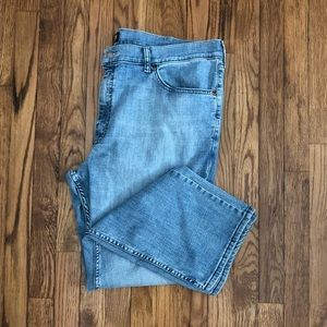 Lee Premium Select Classic Fit Jeans - Size 42x28 - Light Wash Denim
